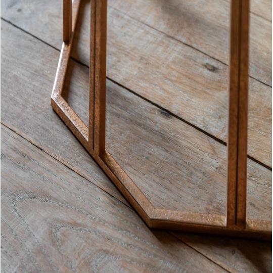 arany fem uveg teteju kerek art deco polgari luxus lerakoasztal konzolasztal kisasztal nappali kanape melle lampatarto konzol design 4.jpg